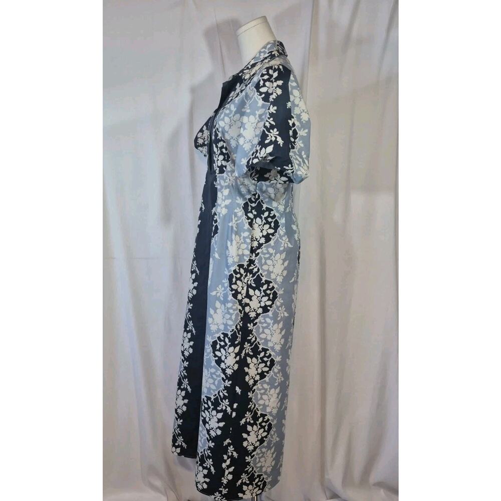 Tuckernuck Blue Fog Delaney Cotton Maxi Dress New Small - Picture 7 of 12